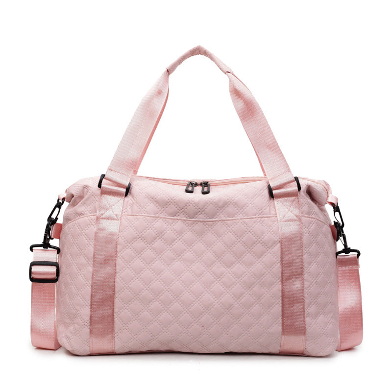 Quilted Travel Duffel Bag Bowlift