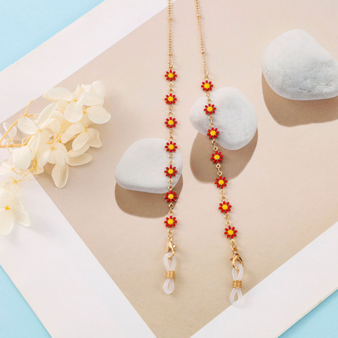 Floral Eyewear Chain Bowlift