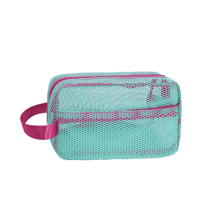 Versatile Beach Bag In Airy Mesh Design Bowlift