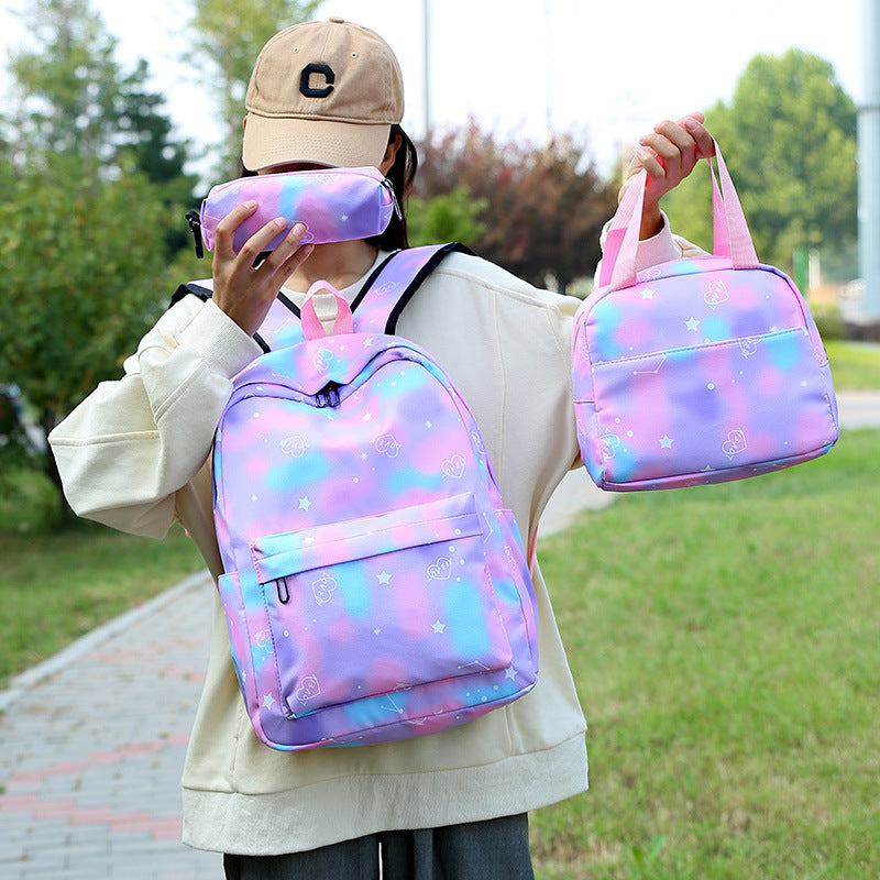 Colorful Multi-Piece Backpack Set Bowlift