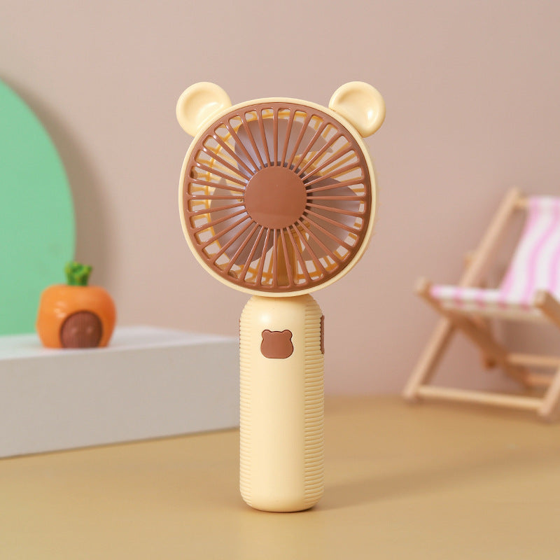 Women’s portable hand-held fan in cute bear design Bowlift