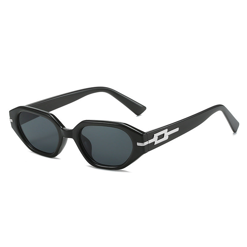 Elegant Retro Inspired Faceted Sunglasses Bowlift