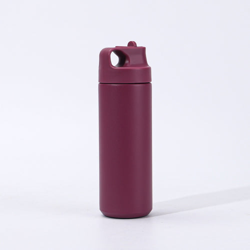 Women high-quality insulated water bottle with practical carrying handle Bowlift