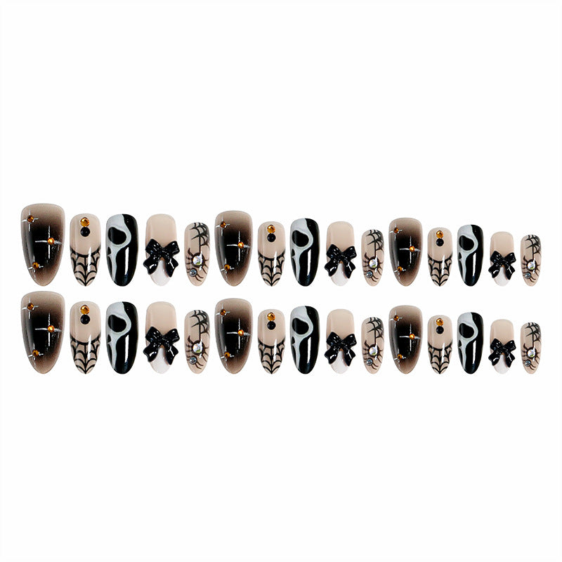 Halloween-style artificial nails Bowlift