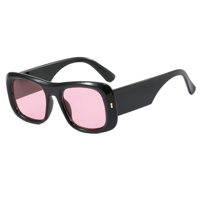 Women's oversized square sunglasses with a wide frame and polarized lenses Bowlift