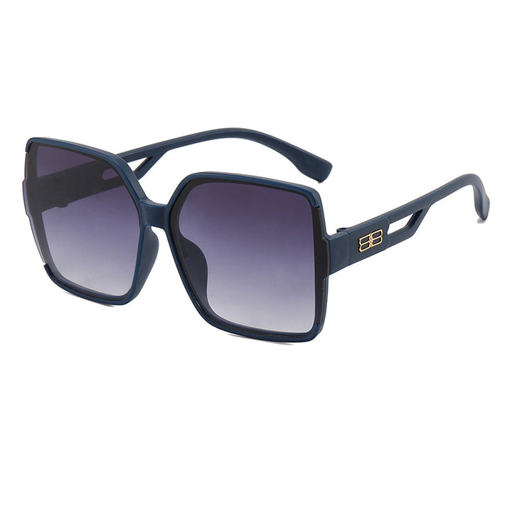 Ladies Oversized Sunglasses with striking angular design Bowlift