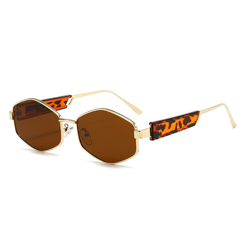 Fashionable Octagonal Frame Sunglasses