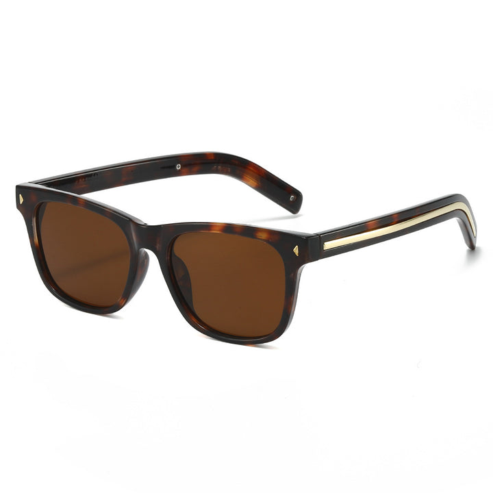 Retro-Inspired Flat Frame Sunglasses Bowlift