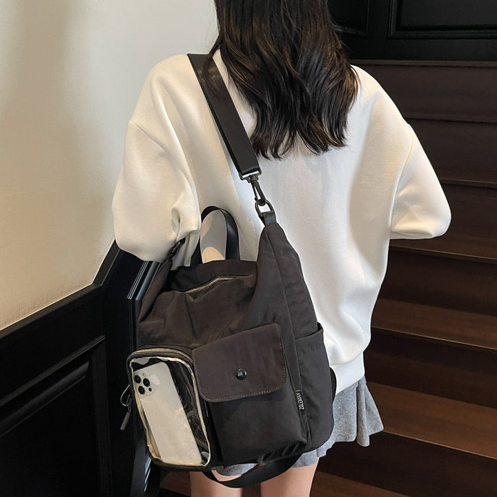 Multifunctional Casual Crossbody Backpack Bowlift