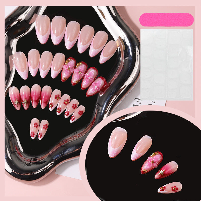 Premium Artistic Press-On Nail Collection Bowlift
