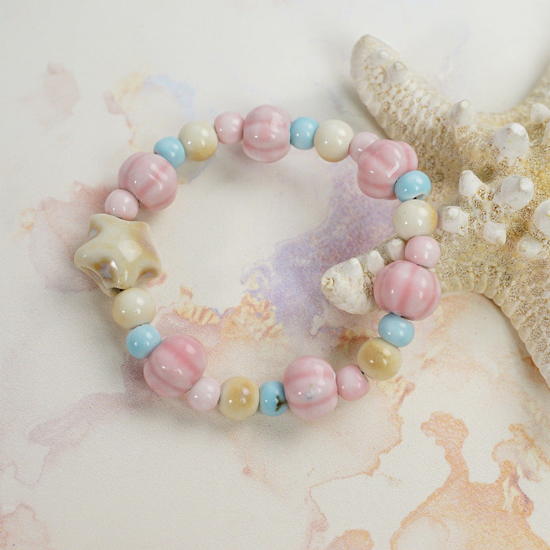 Heart-Shaped Beaded Bracelet Bowlift