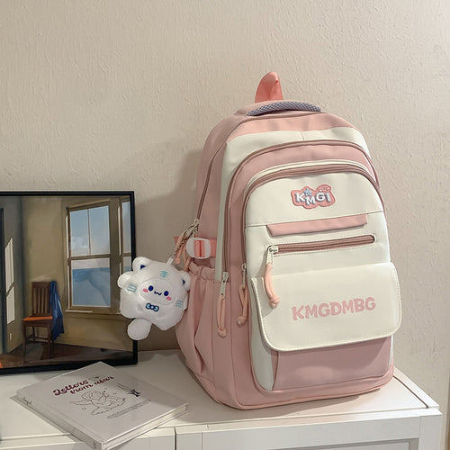 Versatile Plush Cat Character Backpack