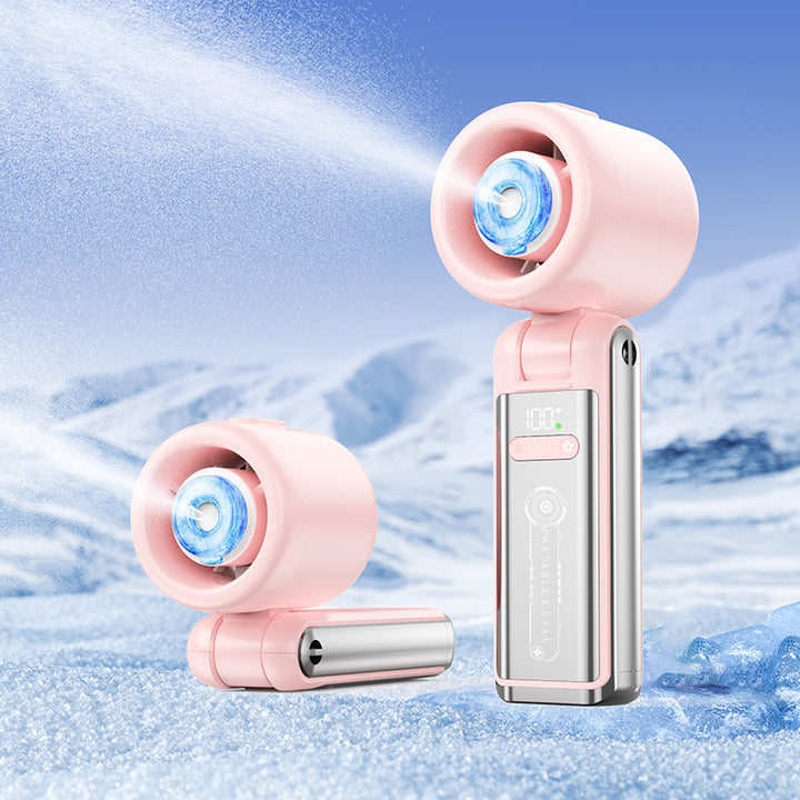 Portable Rechargeable Handheld Fan Bowlift