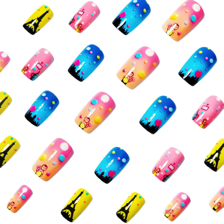 Creative Nail Art with Parisian Motifs Bowlift
