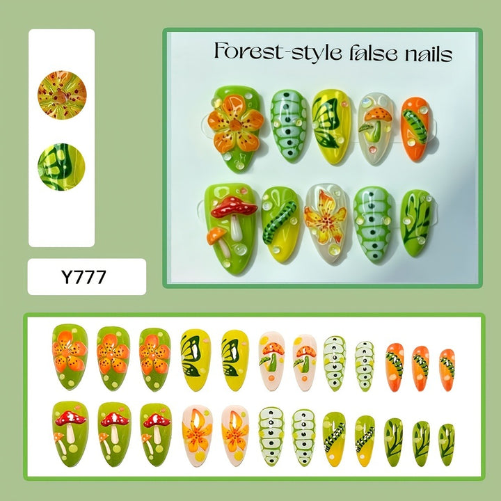 Artificials Nails Forest Style Bowlift