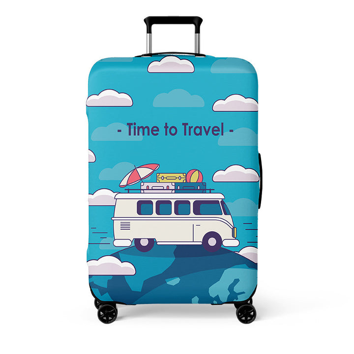 Unisex suitcase with stylish animal motif Bowlift