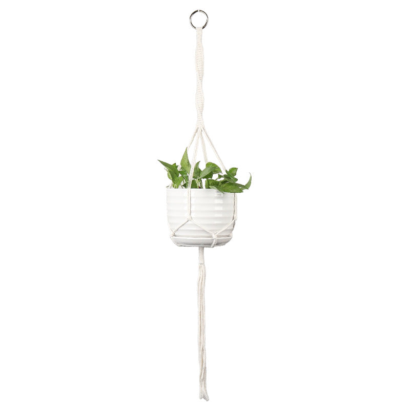 Plant-hanging macrame shelf Bowlift