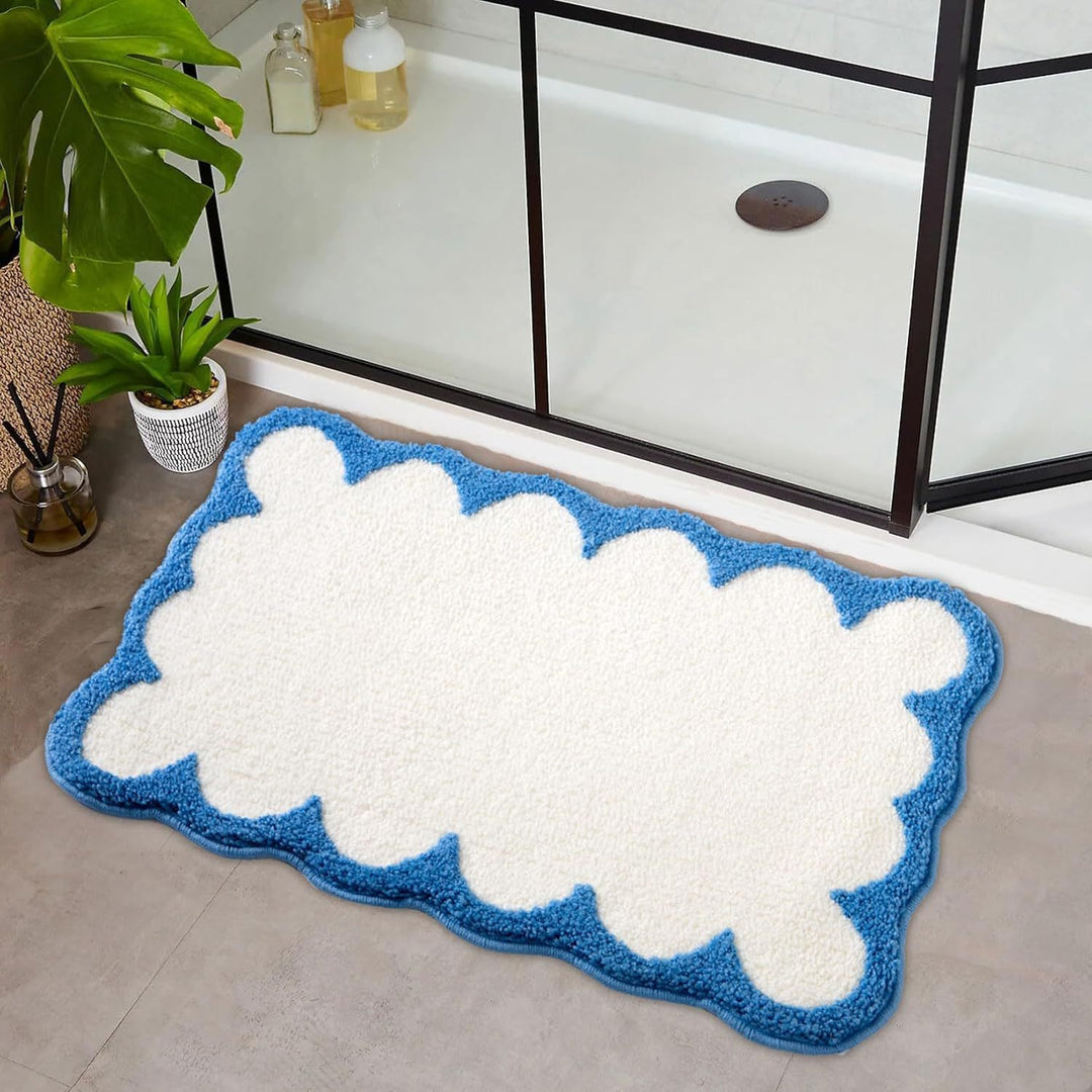 Plush Bath Mat Bowlift