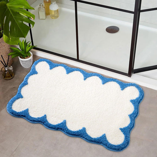 Plush Bath Mat Bowlift