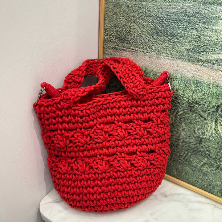 Hand-knotted Tote Bag Bowlift