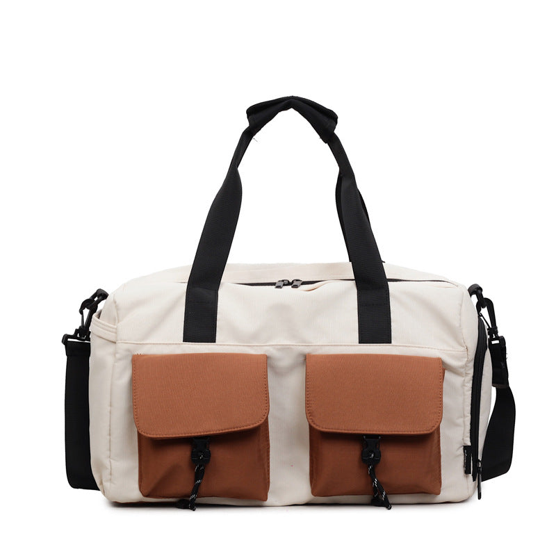 Sporty travel bag with outdoor pockets Bowlift