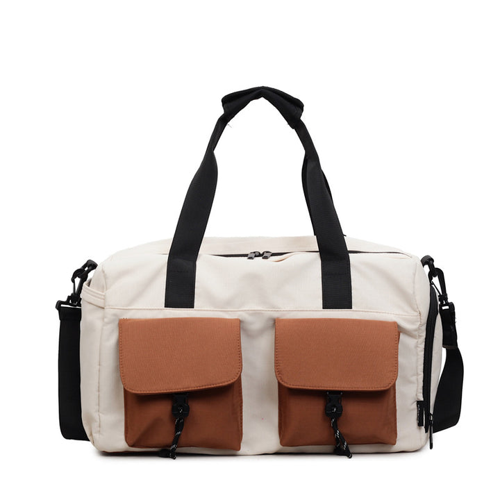 Sporty travel bag with outdoor pockets Bowlift