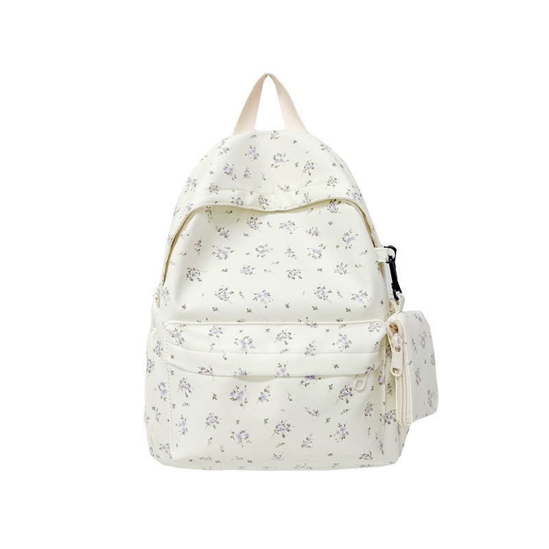 Flower patterned backpack Bowlift