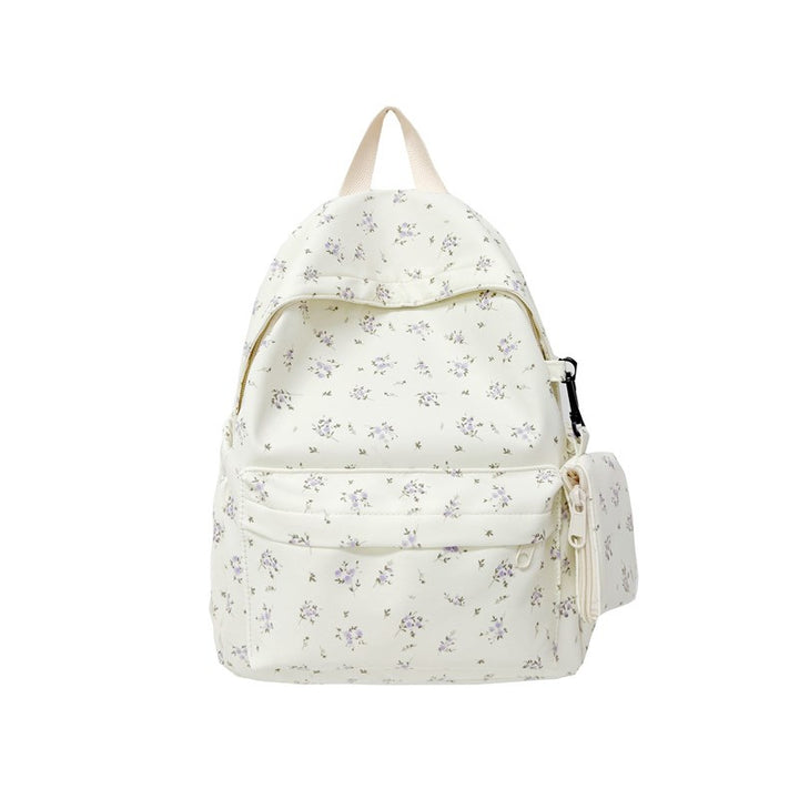 Flower patterned backpack Bowlift