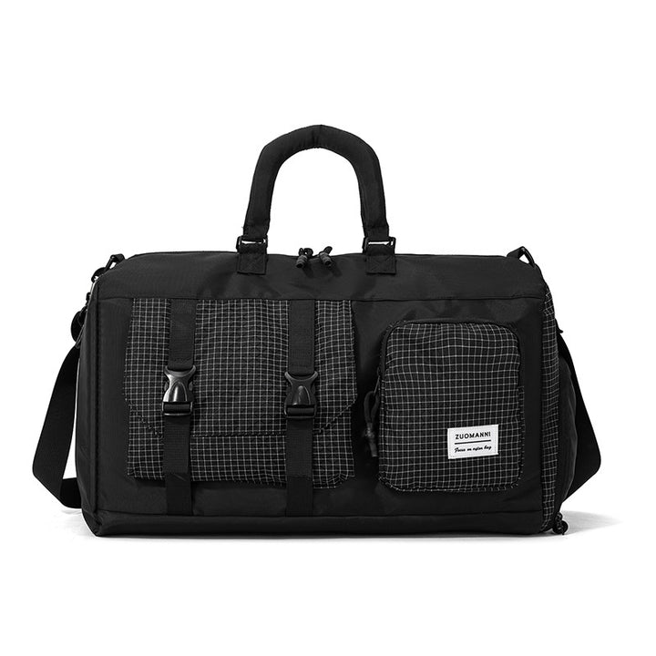 Sporty Duffel Bag with Numerous Pockets and Durable Material Bowlift