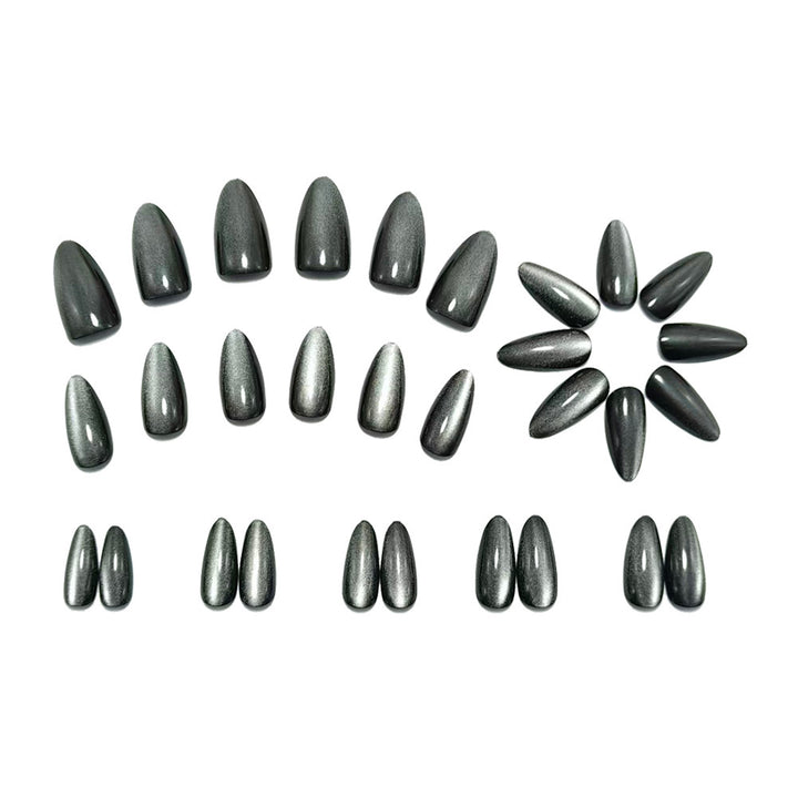 Shiny artificial nails with high gloss finish Bowlift