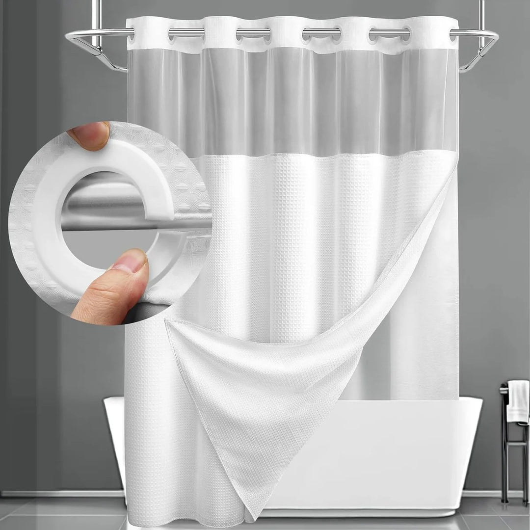 Artistic Floral Shower Curtain Bowlift