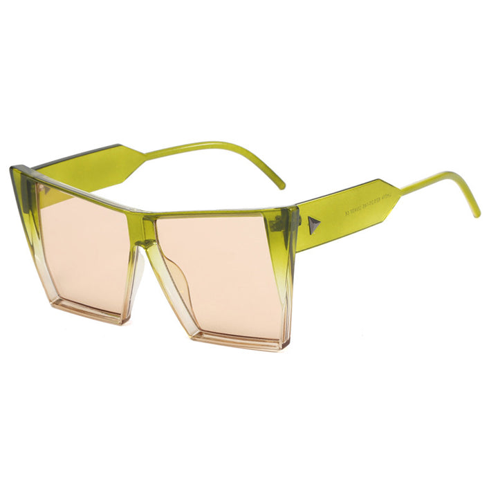 Women's geometric sunglasses with innovative lenses Bowlift
