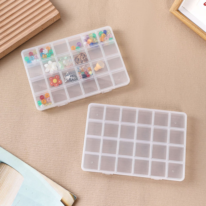 Multi-Section Craft Organizer Box Bowlift