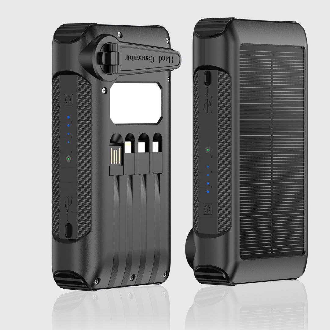 Solar-powered Power Bank by Bowlift