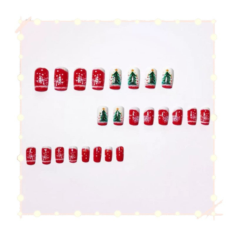 Creative Christmas Art Nails Bowlift