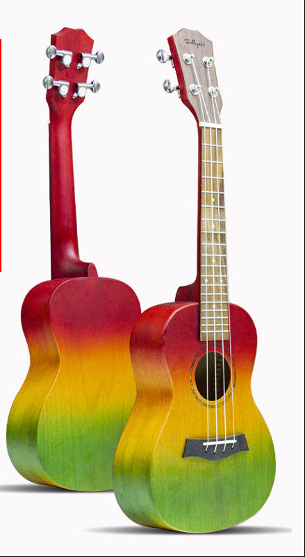 23-Inch Rainbow Body Ukulele Bowlift