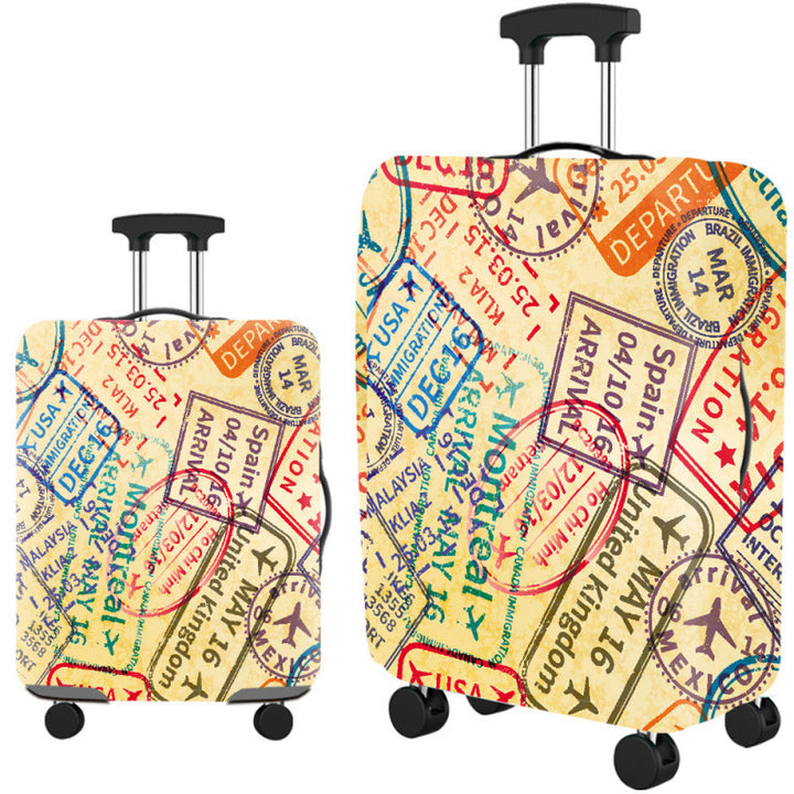 Artistic Travel Hard Shell Suitcase Bowlift