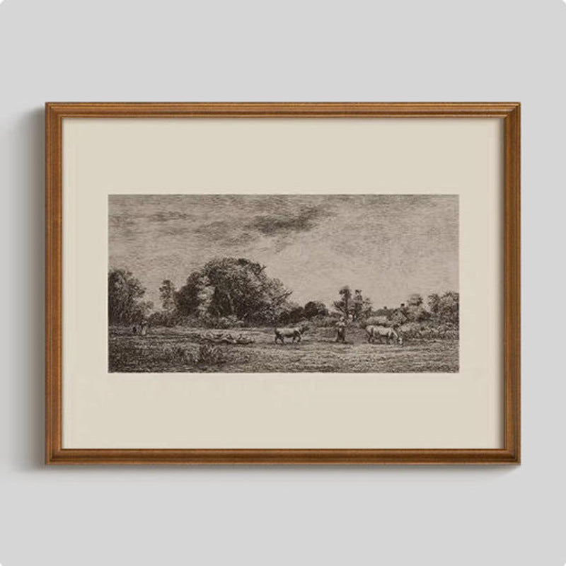 Framed Vintage Landscape Art