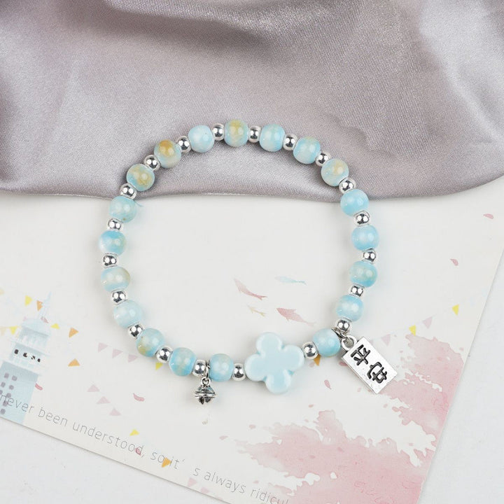 Heart-Shaped Beaded Bracelet Bowlift
