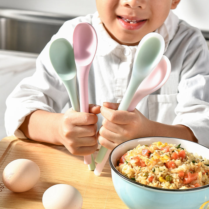 High-quality silicone stirring spoon with ergonomic design Bowlift