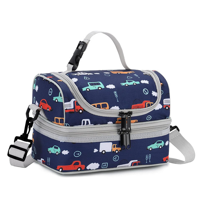 Women insulated cooler bag with double compartment design Bowlift
