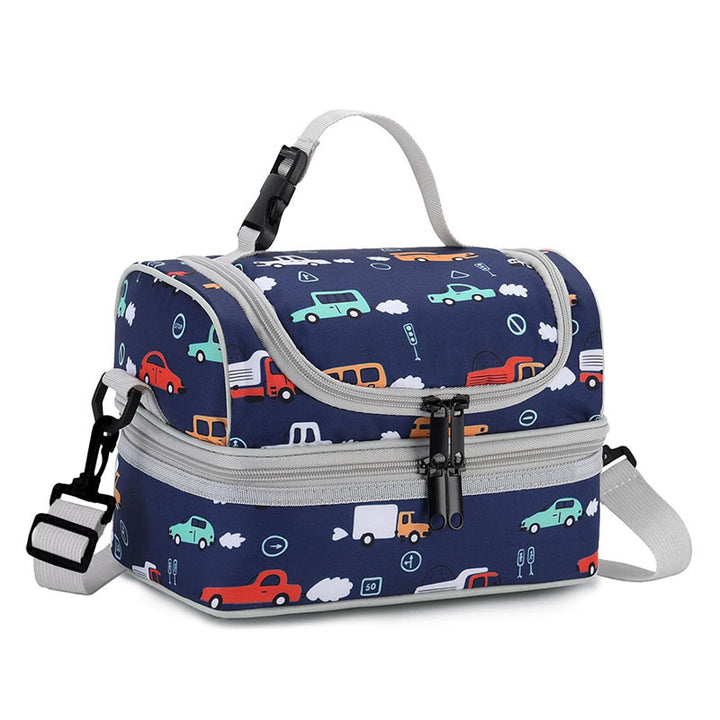 Women insulated cooler bag with double compartment design Bowlift