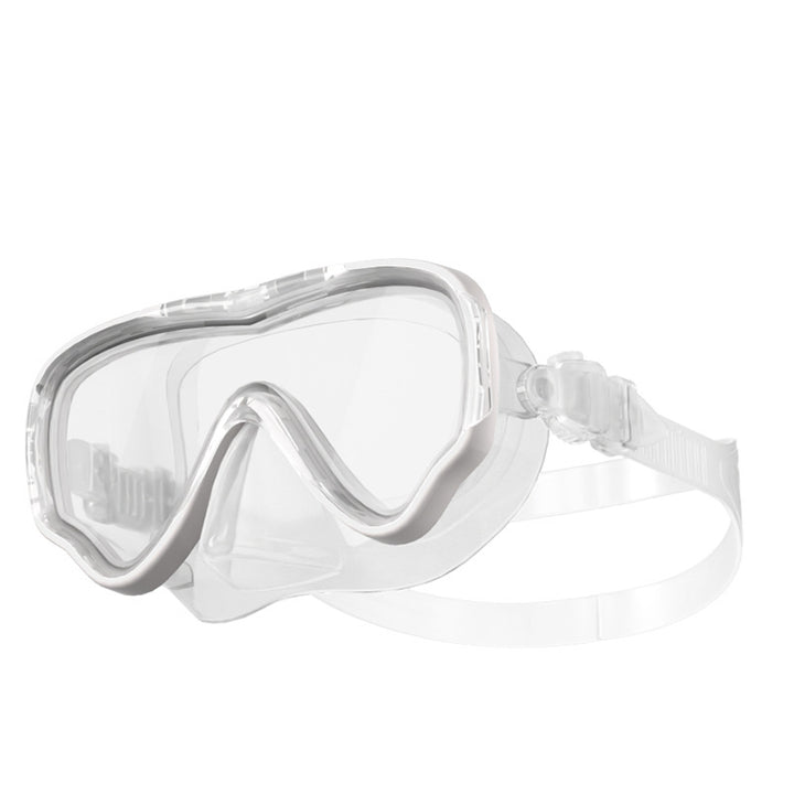 Diving mask with comfortable silicone cover Bowlift