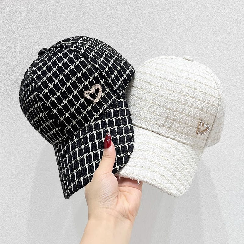 Women's Textured Fabric Baseball Cap Bowlift 1784084142