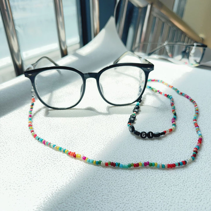 Beaded Eyewear Neck Chain Bowlift