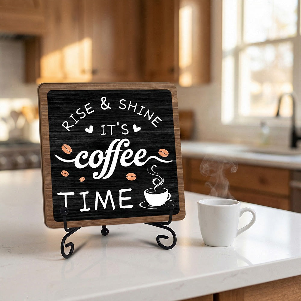 Wooden sign decor Bowlift