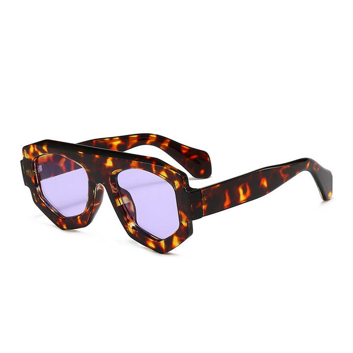 Bold Geometric Shield Sunglasses Bowlift