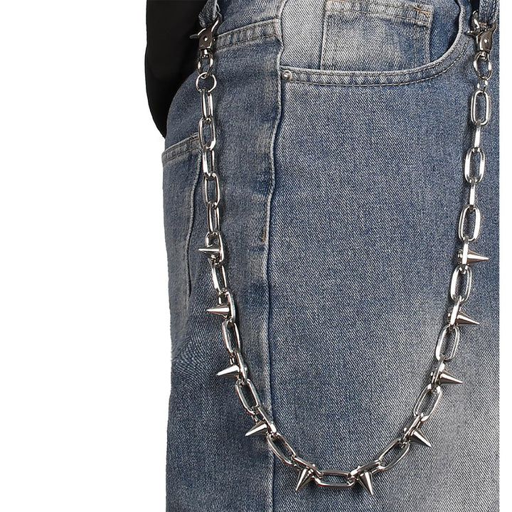 Gothic Spiked Chain Belt Bowlift
