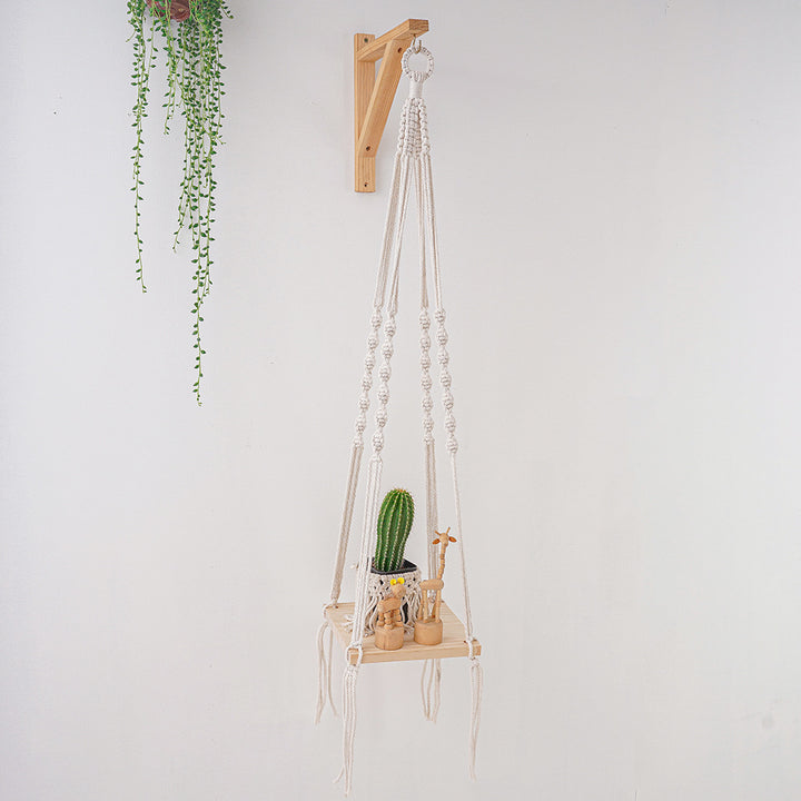 Macrame Plant Hanging Shelf Bowlift