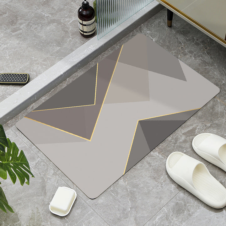 Modern Minimalist Bathroom Mat Bowlift